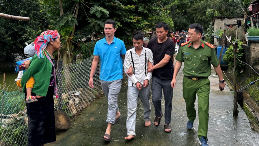 Bắt giữ đối tượng giết người tại quán nhậu ở Lai Châu